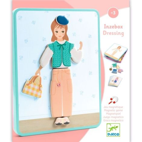 Joc educativ cu magnet de imbracat personaje, Djeco - poza 5