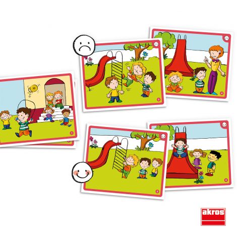 Joc educativ cu povesti in limba romana Solutionarea conflictelor: la scoala - poza 3
