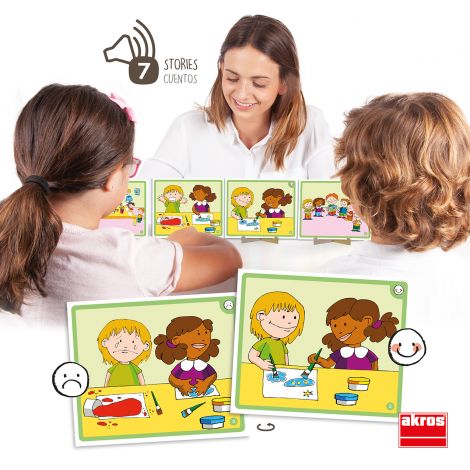 Joc educativ cu povesti in limba romana Solutionarea conflictelor: la scoala - poza 4