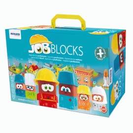 Joc educativ de construit Profesiile, Miniland 32340 - poza 4