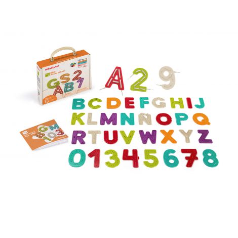 Joc Educativ de insiretat Eco Litere si Numere - poza 1