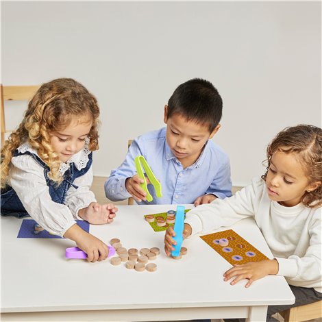Joc educativ de logica si dexteritate Prinde gandacelul - poza 3