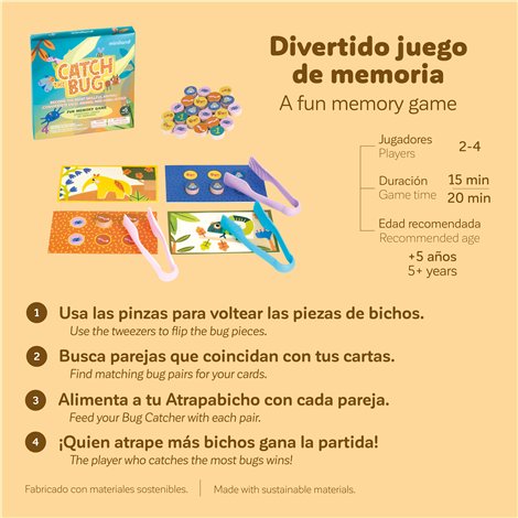Joc educativ de logica si dexteritate Prinde gandacelul - poza 4