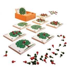 Joc educativ de numarat Arbori cu mere - Toys for Life