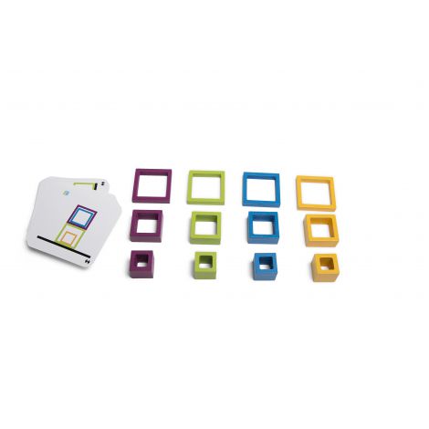 Joc educativ de rapiditate, Creaza modele, Frames, 6 ani+, BStoys GA349 - poza 3