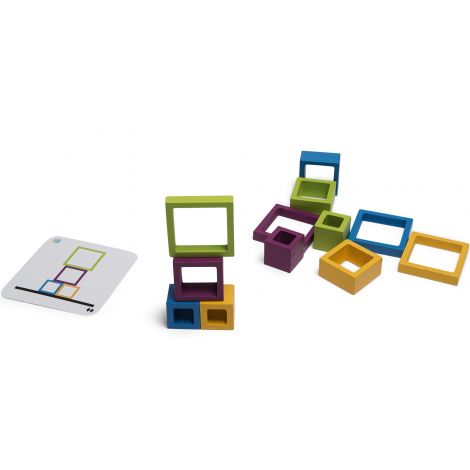 Joc educativ de rapiditate, Creaza modele, Frames, 6 ani+, BStoys GA349 - poza 4