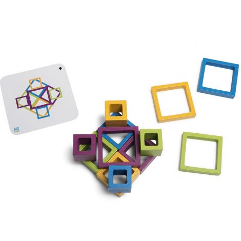 Joc educativ de rapiditate, Creaza modele, Frames, 6 ani+, BStoys GA349 - poza 5