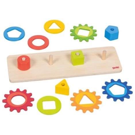 Joc educativ de sortare cu forme geometrice si rotite - poza 2