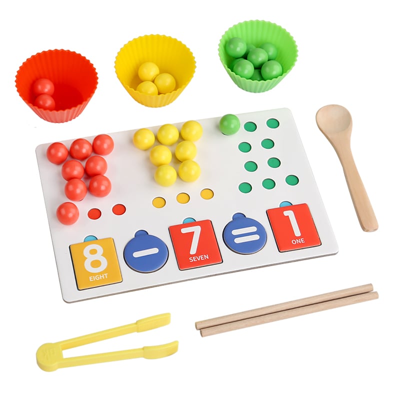 Joc educativ de sortare si calcule matematice pentru copii