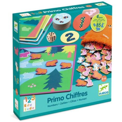 Joc educativ Eduludo primele cifre, Djeco - poza 1
