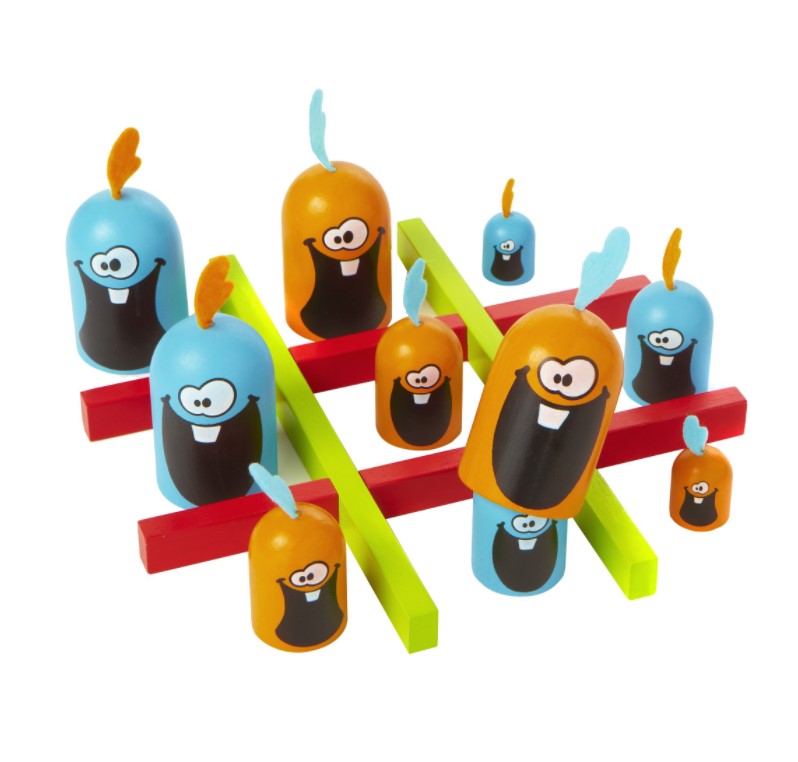 Joc educativ Goblitii Gobblet gobblers Wood - poza 2