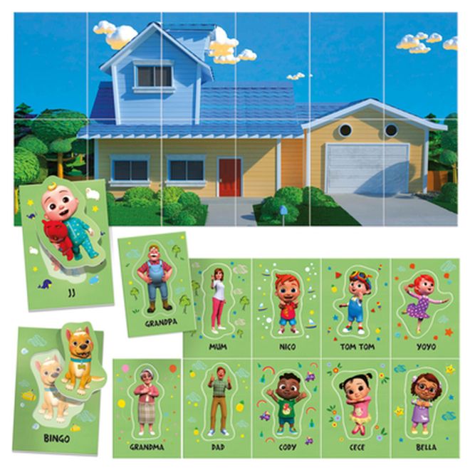 Joc educativ Headu Cocomelon cartonase Baby - poza 2