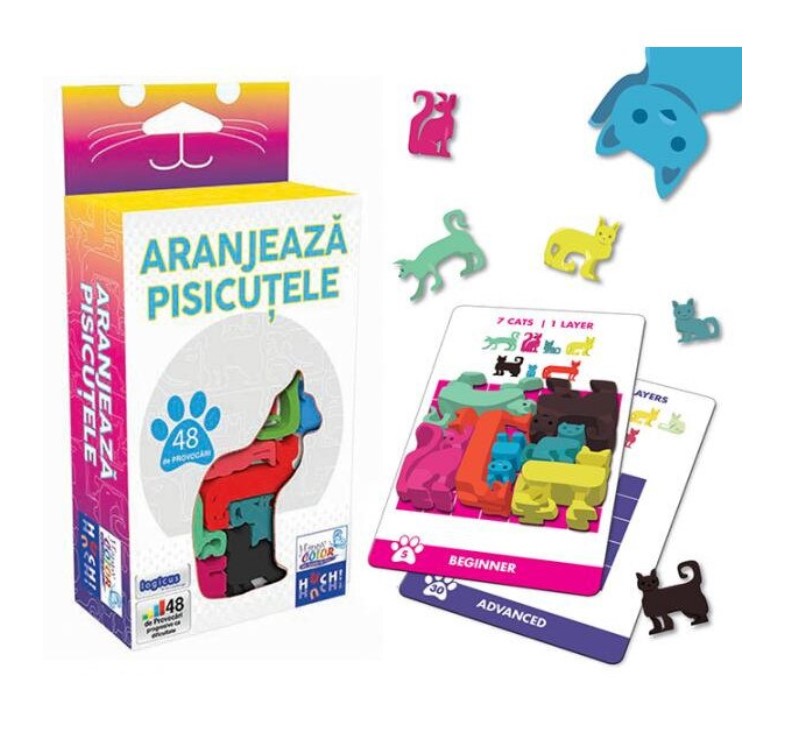 Joc educativ Huch Aranjeaza Pisicutele - poza 2