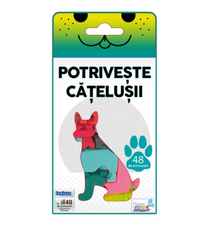 Joc educativ Huch Potriveste Catelusii - poza 1