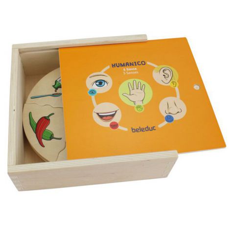 Joc educativ Humanico Cele 5 simturi - poza 3