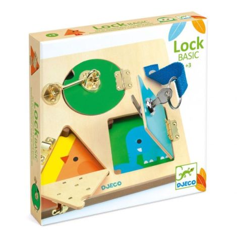 Joc educativ Lock Basic, Djeco - poza 1