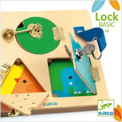 Joc educativ Lock Basic, Djeco - poza 5