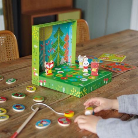 Joc educativ LudoWood 4 jocuri, Djeco - poza 5