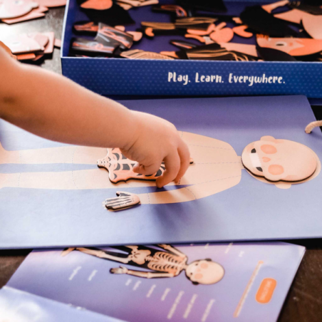 Joc educativ magnetic - Totul despre Corp si Emotii - poza 5