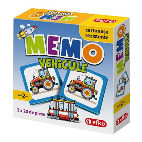 Joc educativ Memo - Vehicule - poza 1