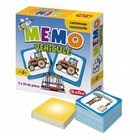 Joc educativ Memo - Vehicule - poza 2