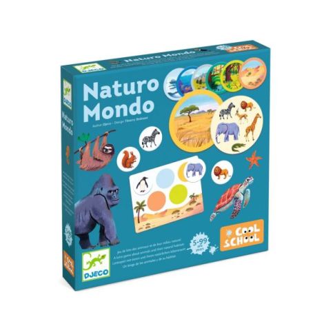 Joc educativ Naturo Mondo, Djeco - poza 1