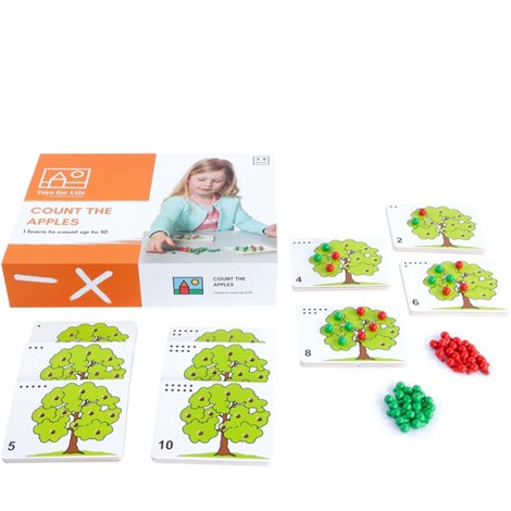 Joc Educativ Numara merele - poza 1