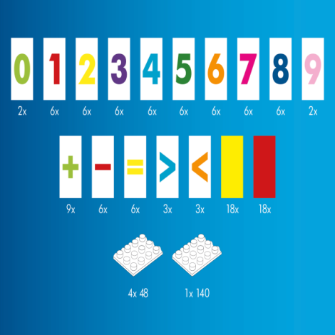 Joc educativ pentru copii de invatat numaratul si calculatul (120 piese) - poza 2