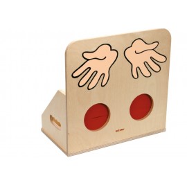 Joc educativ pentru gradinita Cutie pentru Materiale tactile - Toys For Life - poza 2