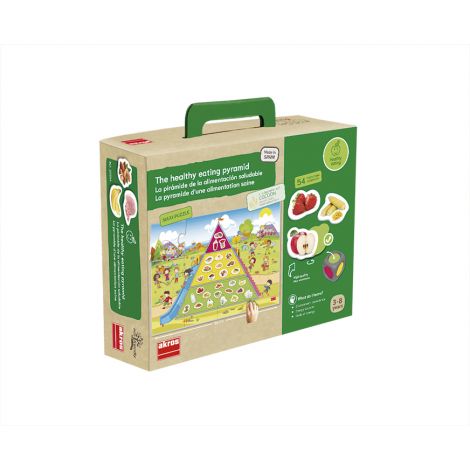 Joc educativ Piramida alimentelor - mancam sanatos - poza 1