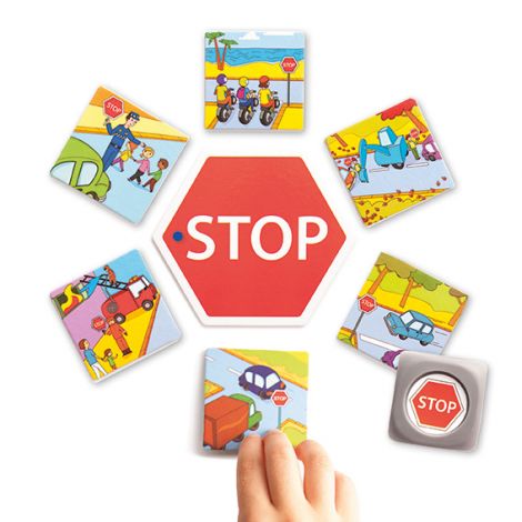 Joc educativ Prima mea lectie de circulatie - poza 2