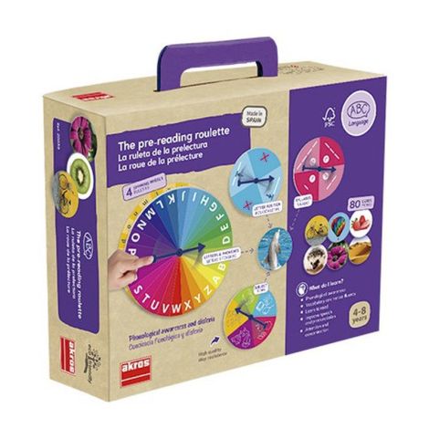 Joc educativ Ruleta alfabet, pentru constientizarea fonologica - poza 1