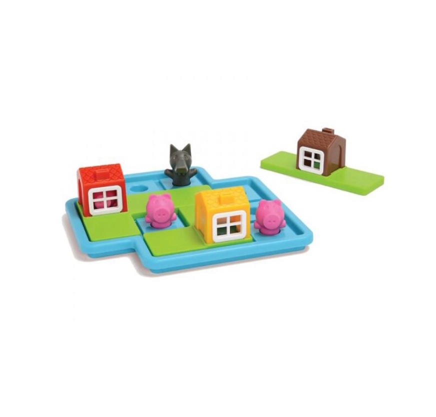 Joc educativ Smart Games Three Little Piggies Deluxe - poza 3