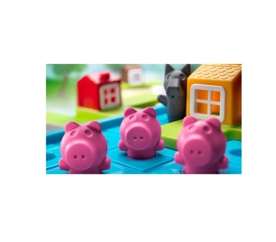 Joc educativ Smart Games Three Little Piggies Deluxe - poza 4