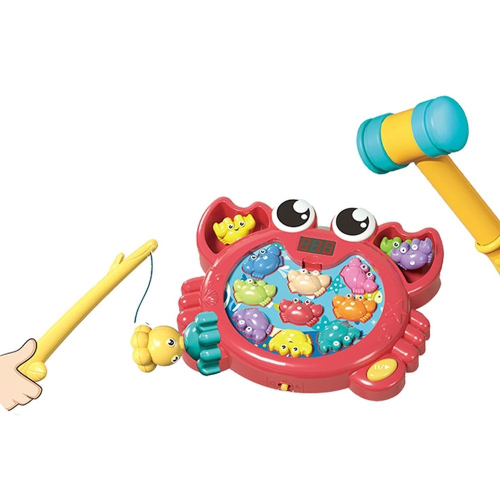 Joc electronic interactiv Loveste Crabul Ocie Wack a Crab - poza 1