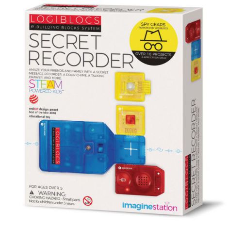Joc electronic Logiblocs - set Secret Recorder - poza 1