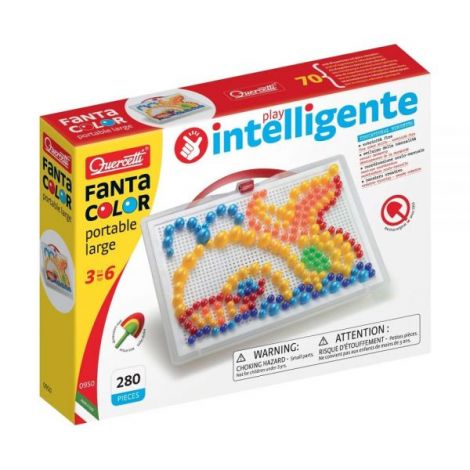 Joc Fantacolor Portabil 280, 3-6 ani, Quercetti Q00950 - poza 1