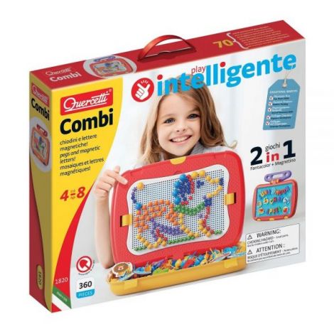 Joc Fantacolor si Magnetino Combi, 4-8 ani, Quercetti Q01820 - poza 1