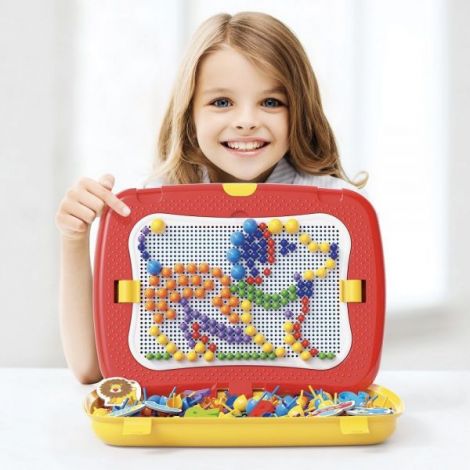 Joc Fantacolor si Magnetino Combi, 4-8 ani, Quercetti Q01820 - poza 5