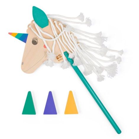 Joc Hobby unicorn, unicorn de calarit pe bat BS Toys GA530 - poza 1