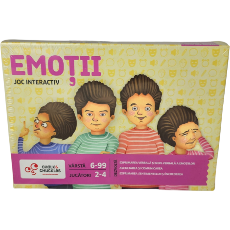 Joc interactiv - emotii, in limba romana, 6 ani+ - poza 1