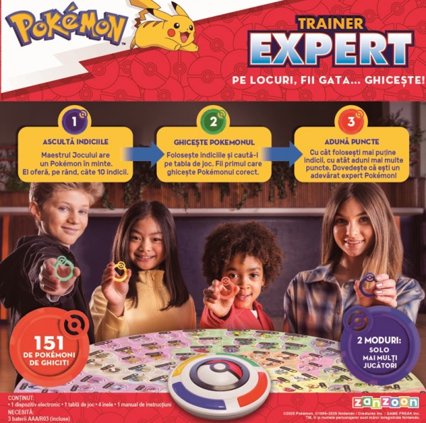 Joc interactiv Pokemon Trainer Expert, limba romana - poza 4