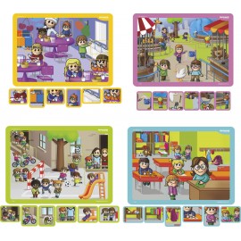 Joc magnetic Comportamentul civic - Miniland - poza 1