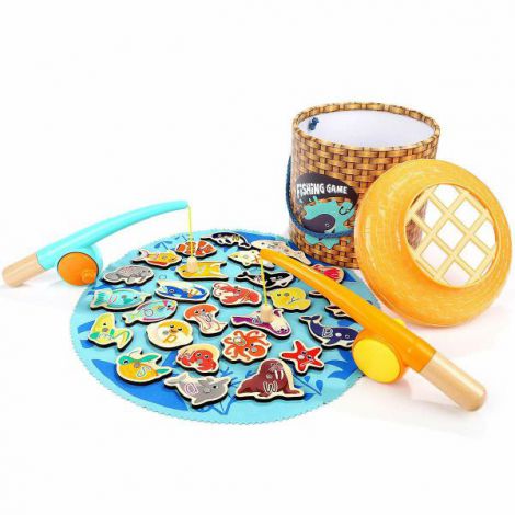 Joc magnetic de pescuit - 30 piese - poza 4