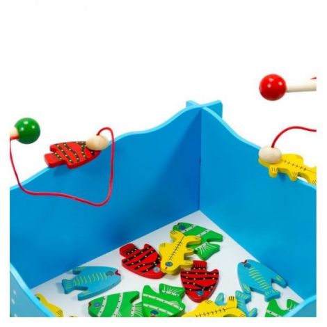 Joc magnetic de pescuit din lemn - poza 3