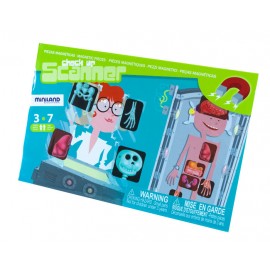 Joc magnetic Descopera corpul uman - Miniland - poza 1