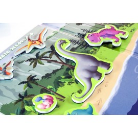 Joc magnetic Descopera Evolutia speciilor - Miniland - poza 3