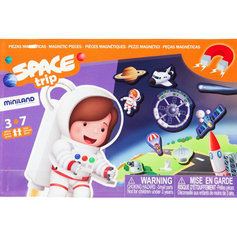 Joc magnetic Descopera spatiul - Miniland - poza 1