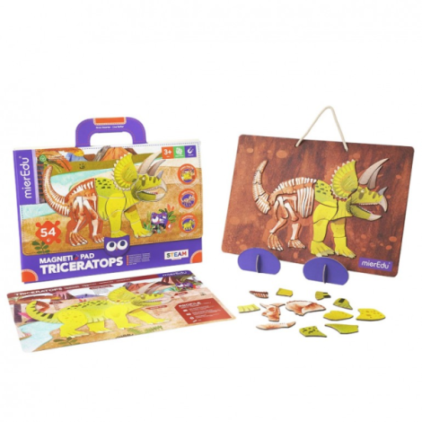 Joc magnetic educativ -Triceraptors - poza 2