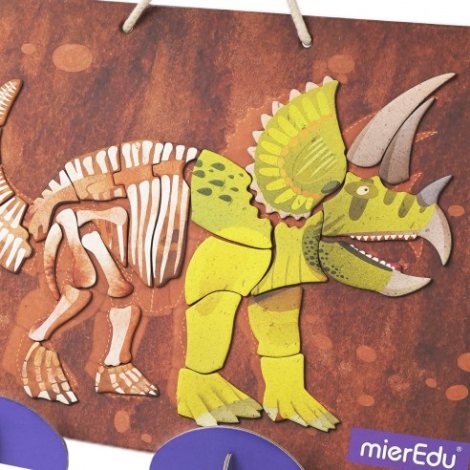 Joc magnetic educativ -Triceraptors - poza 3